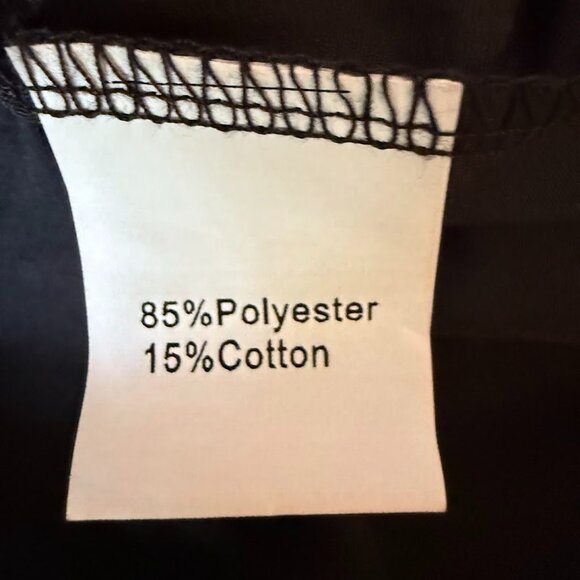 Hidden Black Button-up Long Sleeve Shirt with Breast Pockets, Size S NWT - Picture 6 of 7